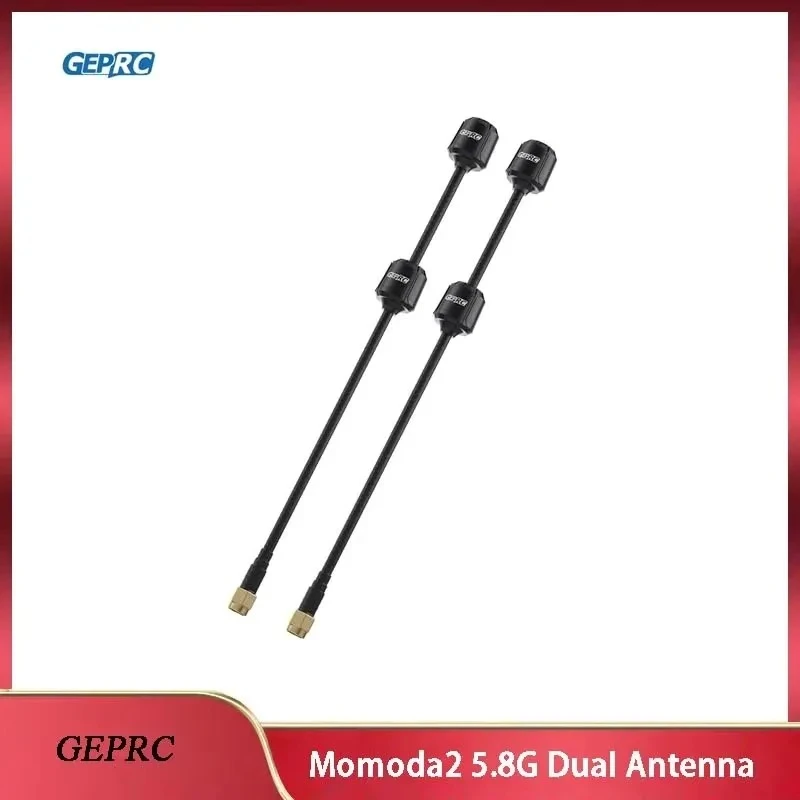 GEPRC Momoda2 5.8G Dual Antenna 3.8dBi LHCP RHCP SMA 5.65GHz Dual-core RF Ultra-low VSWR FPV Long Range Drone DIY Parts