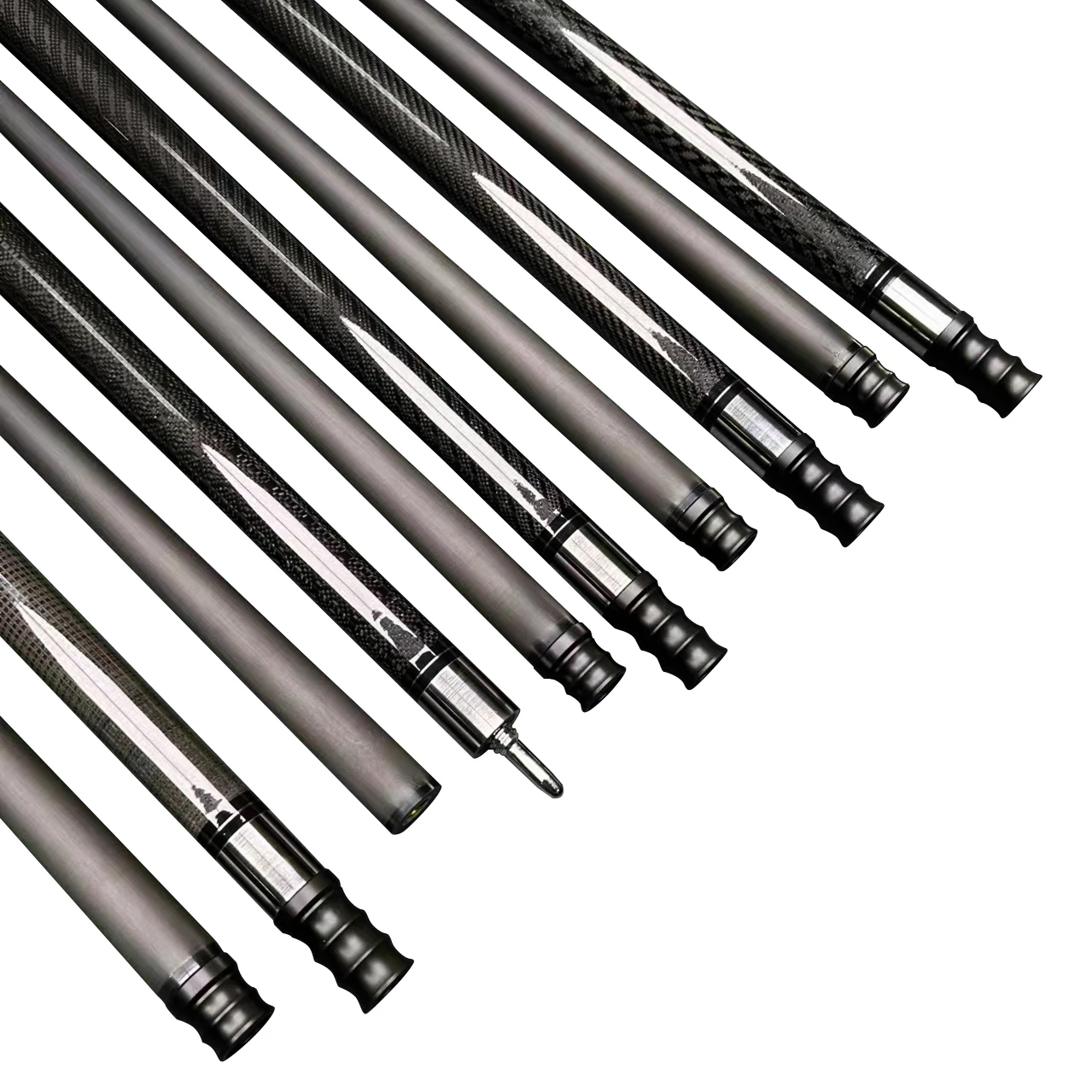 

2025Новое поступление, вал из углеродного волокна, наконечник 12,5 мм, бильярдный кий для игры в бильярд