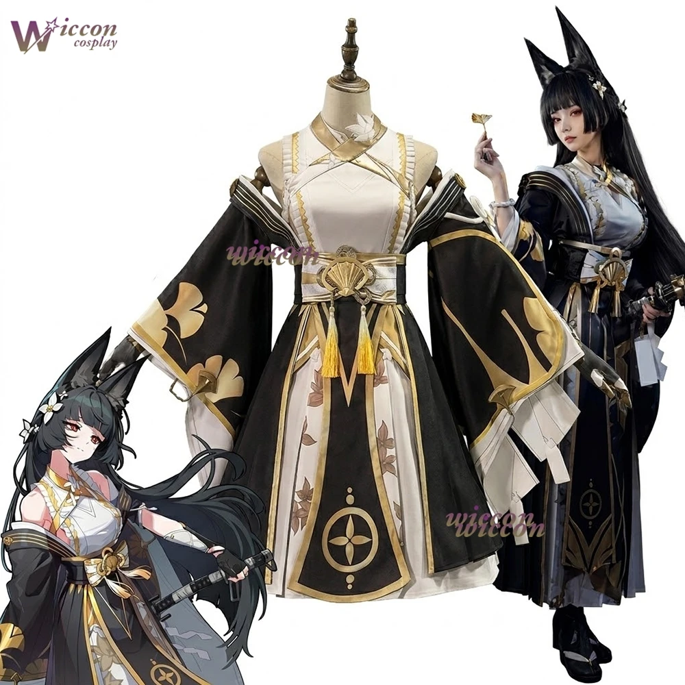 

Zenless Zone Zero Hoshimi Miyabi Cosplay Costume Female Game uniform Black Dress Halloween Carnival Party Outfit Role Play
