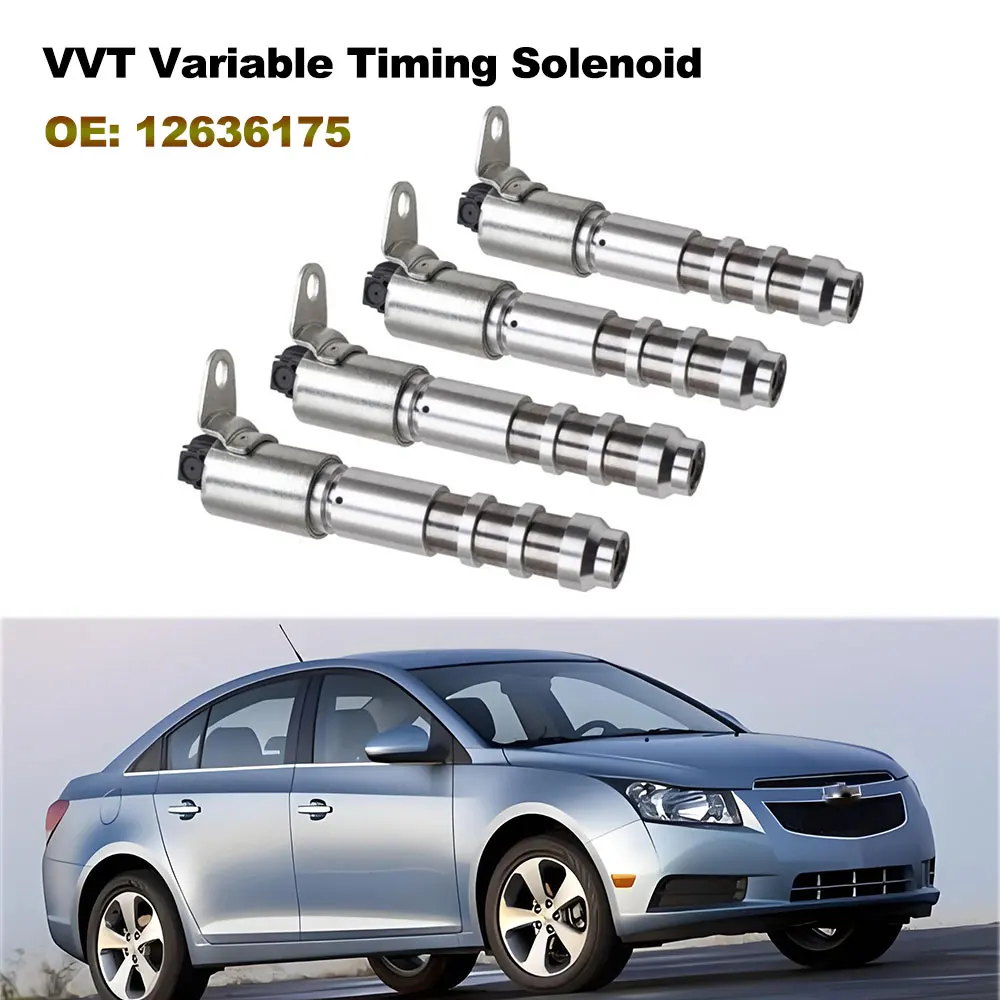 

2/4 шт. электромагнитные клапаны VVT (регулировка фаз ГРМ) для Cadillac, Buick, Chevy, GMC 3.6L V6 12636175 12626012 12615613 12588943 12586722