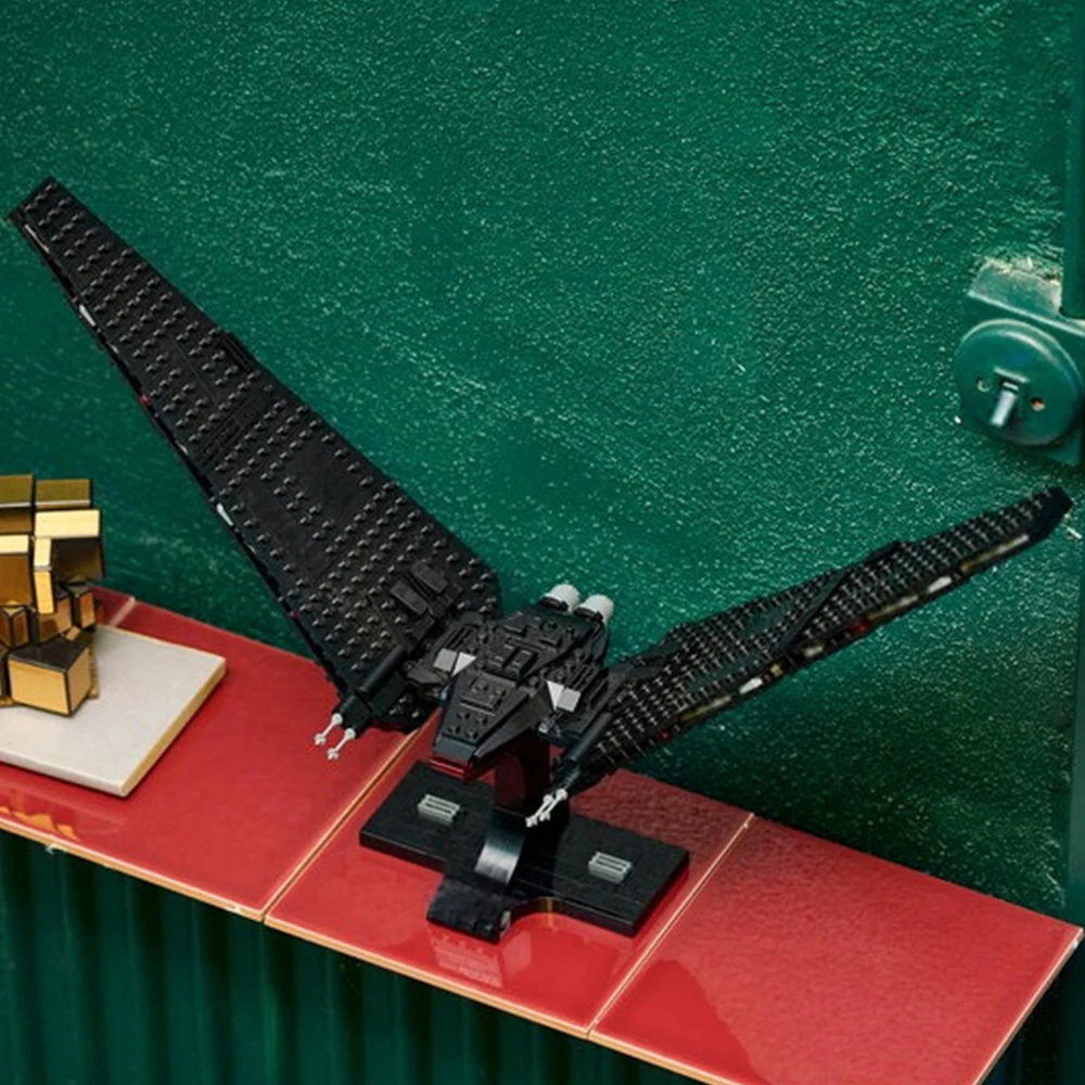 Kelloran – modèle de vaisseau spatial MOC avec particules, blocs de construction créatifs pour enfants, cadeaux de fête, Festival, 386 pièces