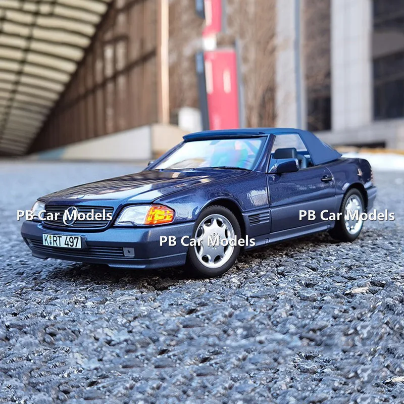 NOREV 1:18 1989 SL Convertible SL500 Classic Car Alloy Car Model Car Model