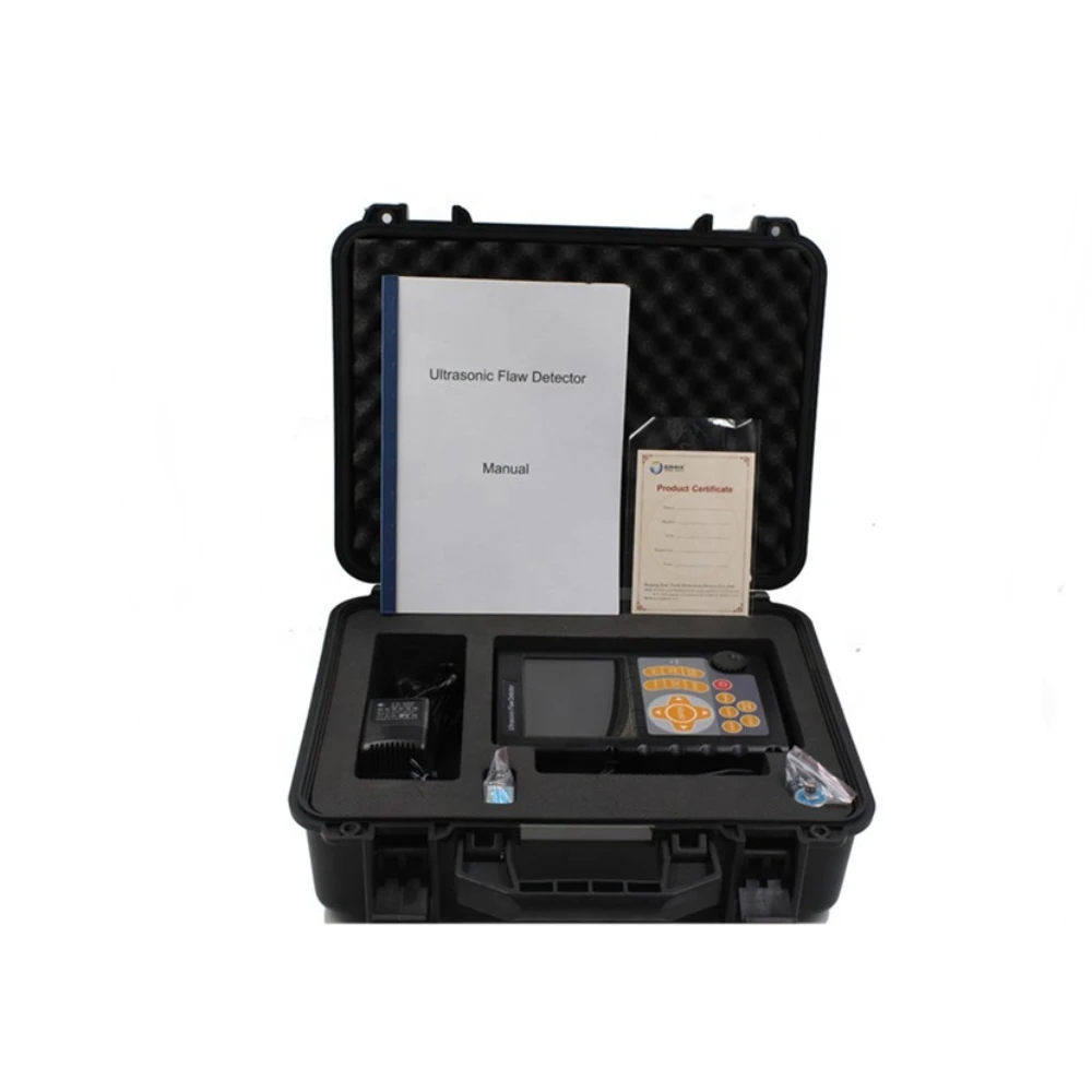 Digital Ultrasonic Flaw Detector NDT flaw Detection Equipment With Probe For Nde Inspection JUT 800