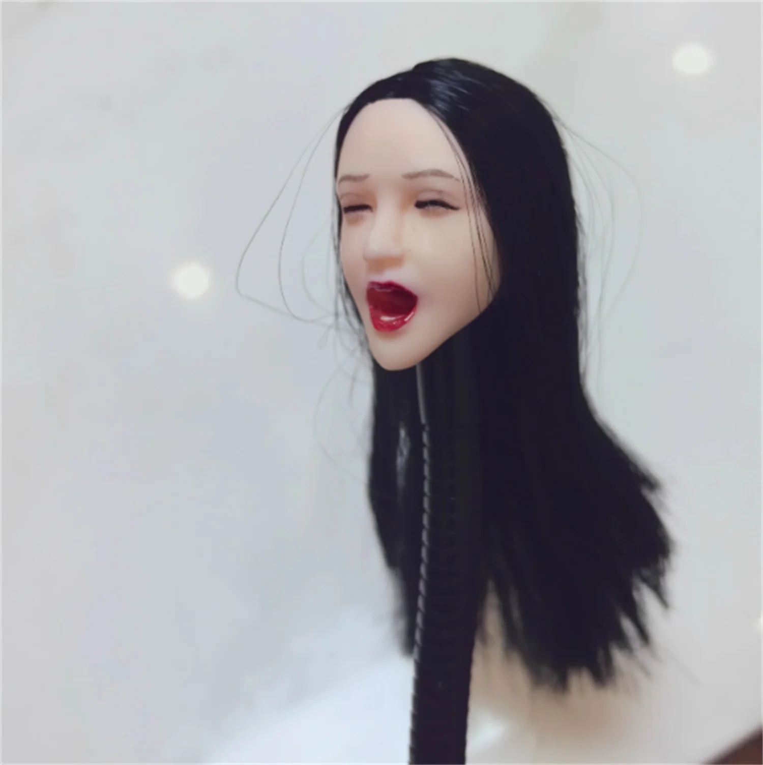 رئيس النحت 1/6 ليتل لولي لطيف تعبيرات العين القريبة فتح الفم نموذج لعب لشخصية 12 بوصة PH TBL جياو دمية