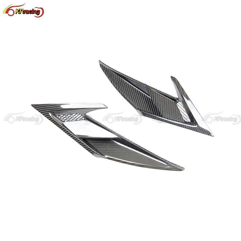 

PT Style Dry Carbon Fiber Car Front Bumper Vent For Ferrari F8 2019-2021