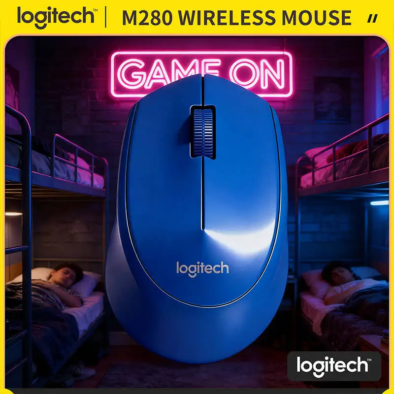 

Беспроводная оптическая мышь Logitech M280, Plug and Play, 18 месяцев автономной работы, 1000 DPI, дальность 10 м, для Linux, ПК, ноутбуков