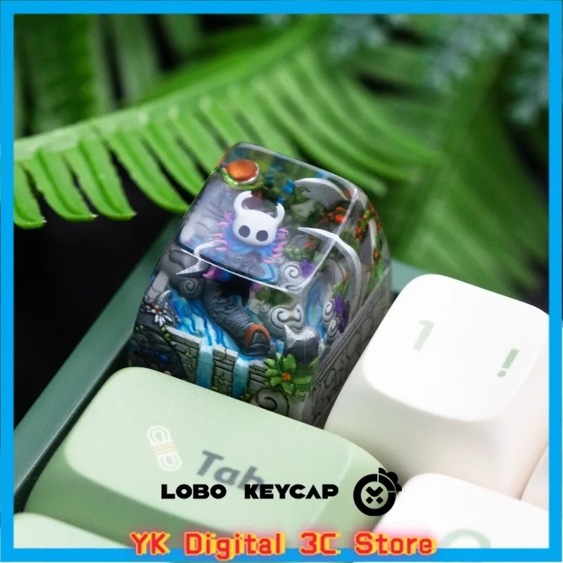 Hollow Knight Themed Anime Keycap Mechanical Keyboard Resin Custom Cute Keycap PC Gaming Keyboard Accessories Collectible Gift