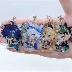 Game Sethos Mualani Kachina Kinich Emilie Cosplay Costumes Anime Key Chain Keychain Accessories Pendant