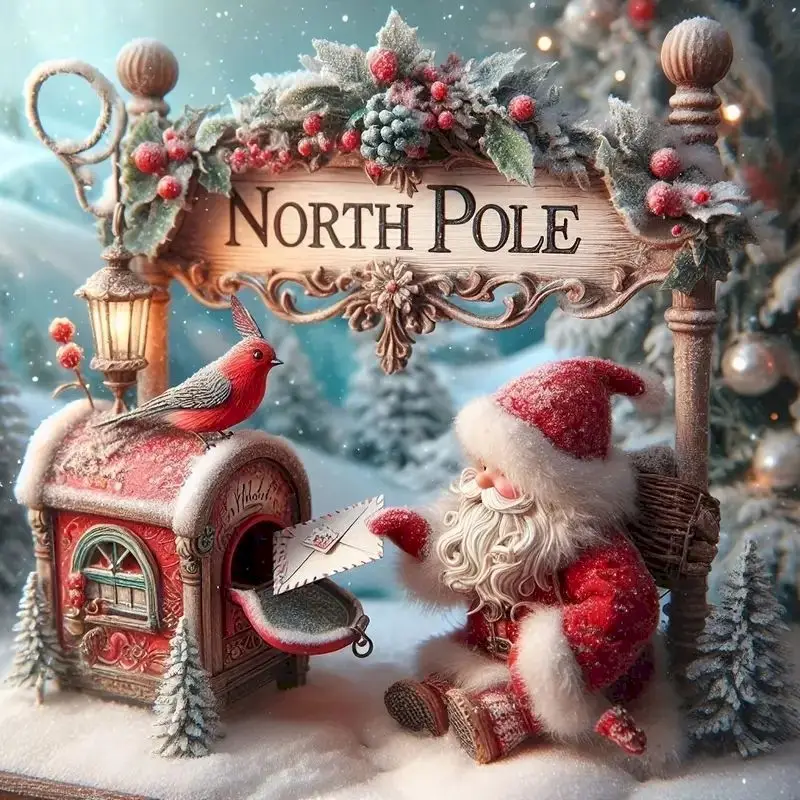 

PhotoCustom 5D DIY Santa Claus Diamond Embroidery Cross Stitch Full Square Painting Animal Mosaic Needlework Home Decor