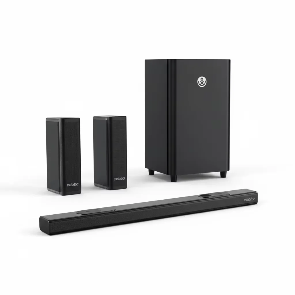Xdobo Pacific 1982 500W TV Sound Bar Subwoofer Box Wireless Speaker Home Theater Outdoor Surround Sound System 7.1.4 Channel