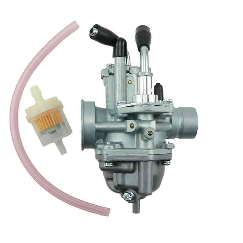 

Carburetor Manual Choke Version for 2 Stroke Scooter Moped Polaris Sportsman 90 Predator 90 Scrambler 90 JOG90 4DM BWS100 PZ19JF