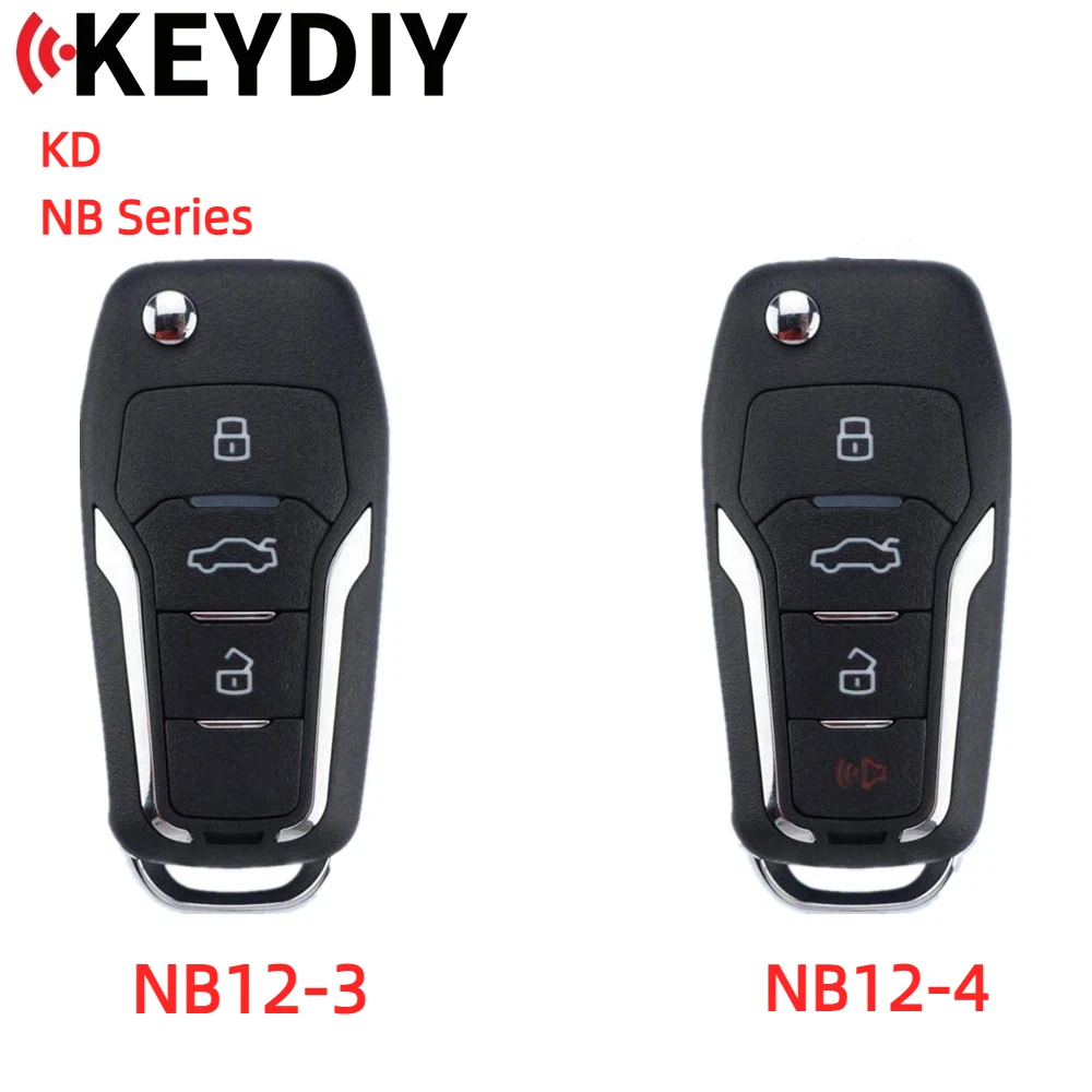 

KEYDIY KD NB12 NB12-3 NB12-4 Universal Flip Car Remote Keys for For-d Type