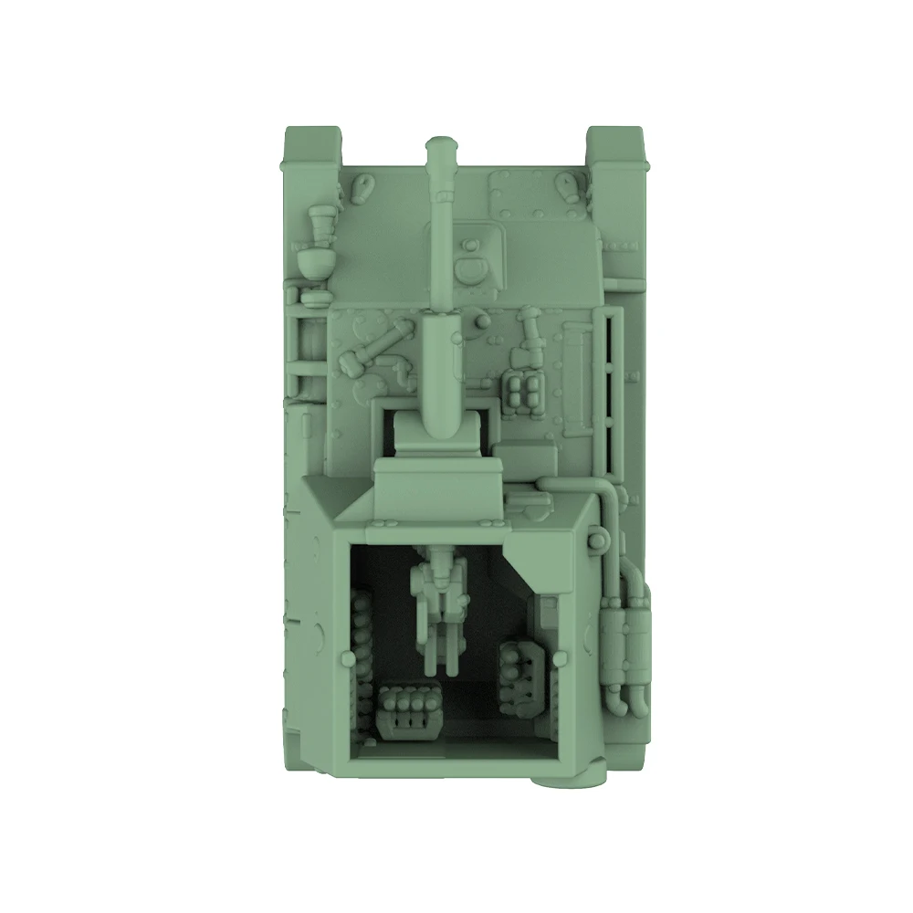 

1/220 1/160 1/87 SSMODEL SS614 Railway Military Model Kit Soviet SU-85B 85mm LB-2 Tank Destroyer