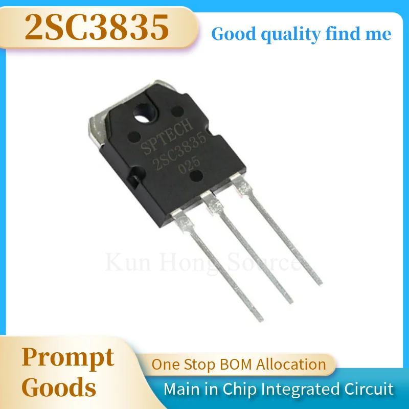 1pcs 2SC3835 C3835 TO-3P 7A 200/120V humidifier atomizer transistor new original