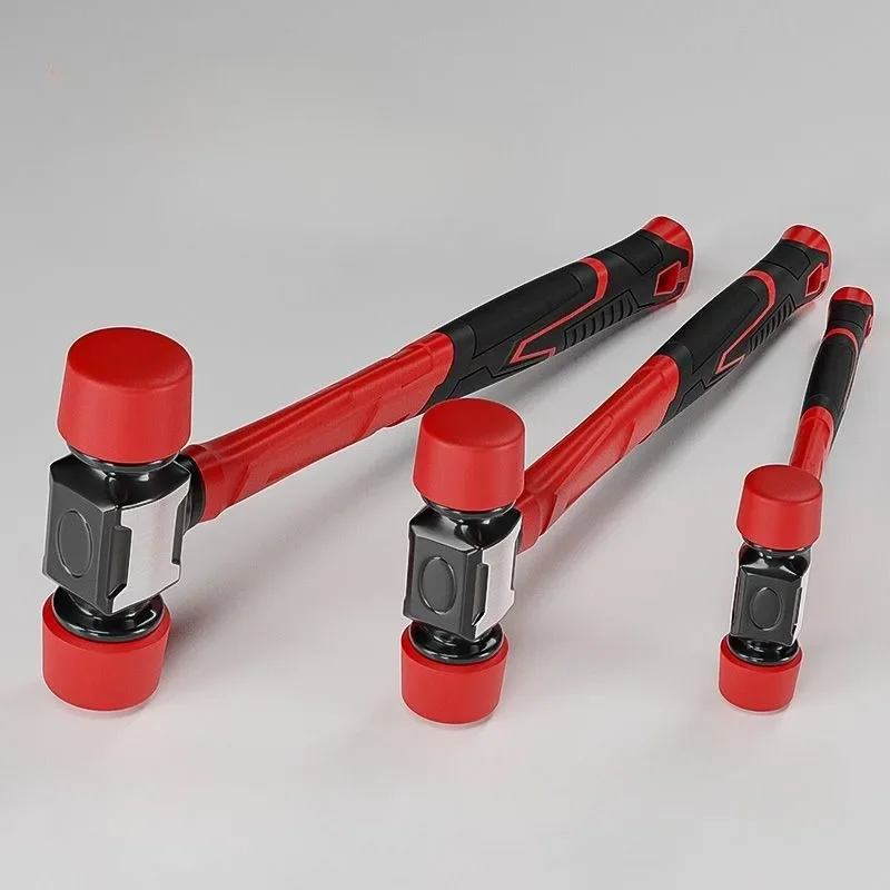 Imagem -05 - Martelo de Borracha Multifuncional para Telha de Assoalho Ferramenta Manual Profissional do Agregado Familiar Instalação Sólida Resistente Lados