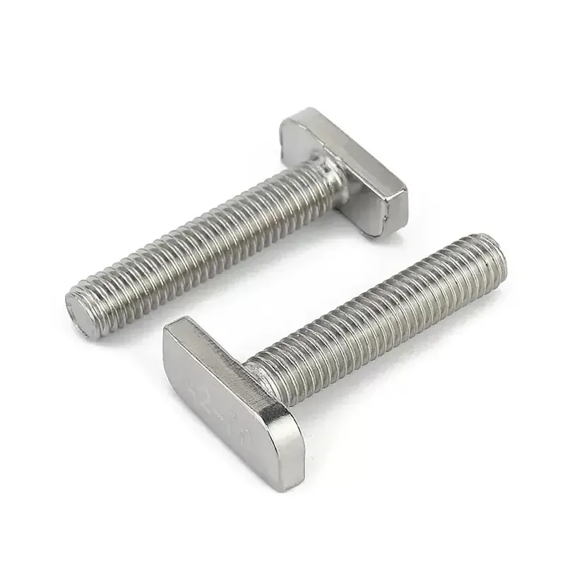 T Slot Bolt 304 Stainless Steel for Aluminum Extrusion Channel and Industrial Frame Assembly Flexible Mountinn Industrial Frames