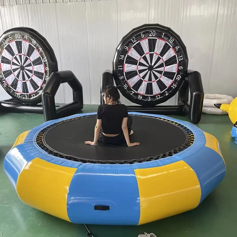 Inflatable Water Park Ocean Ball Pool Seesaw Bouncy Castle Swimming Pool Floating Objects Wind-Fire Wheels Factory Direct Sale