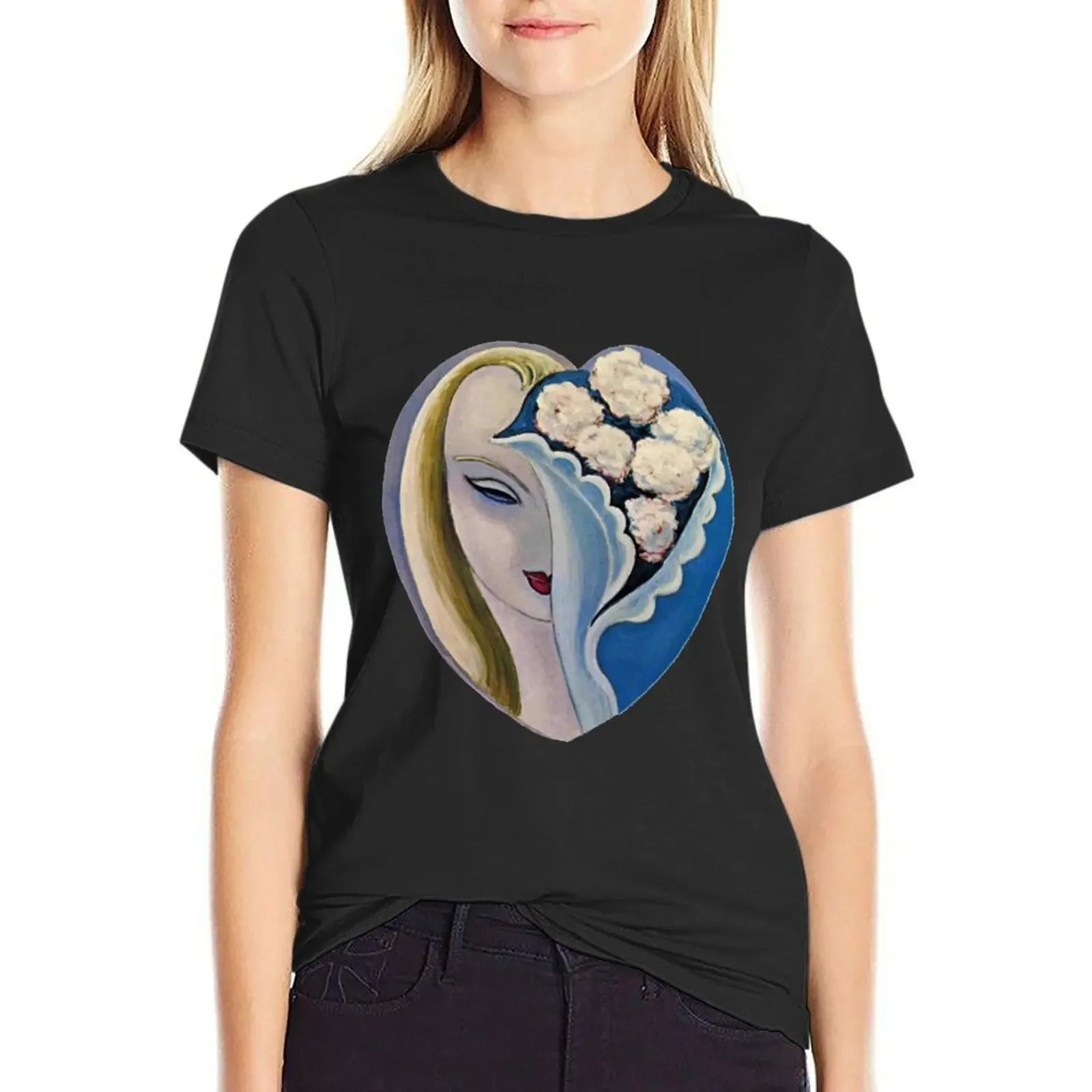 Layla - Derek and the Dominos T-Shirt summer clothes funny t shirt Women