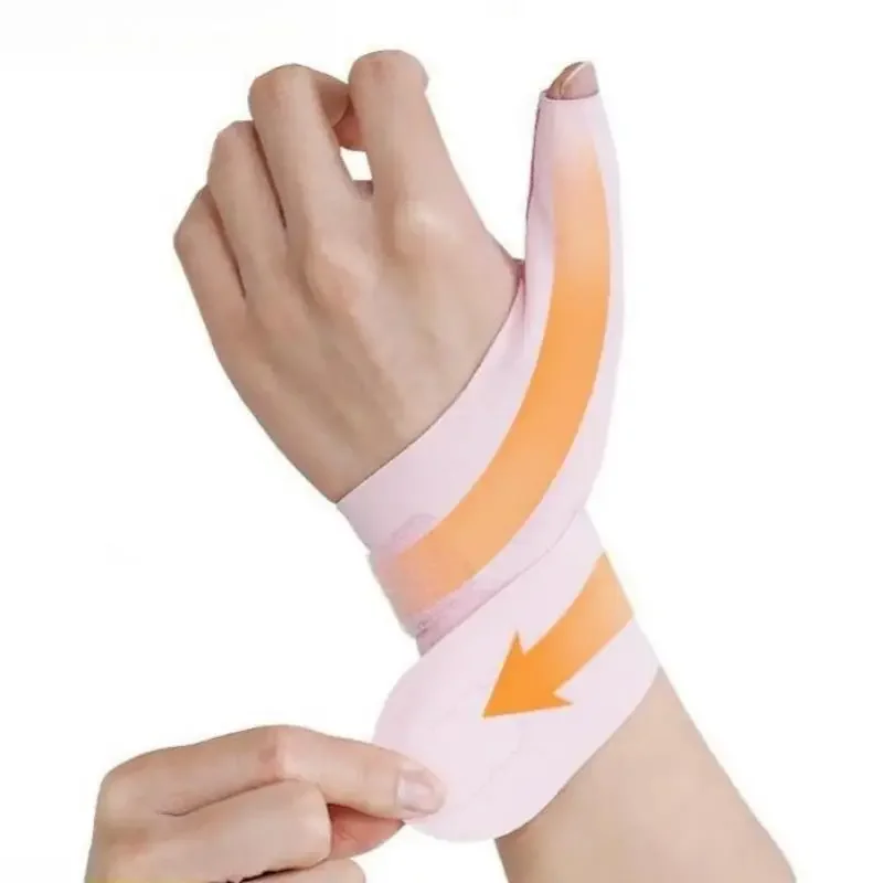 Thumb Wrist Brace Compression Wristband for Arthritis Hand Pain Relief Wrist Protector Support Soft Elastic Thumb Spica Splint