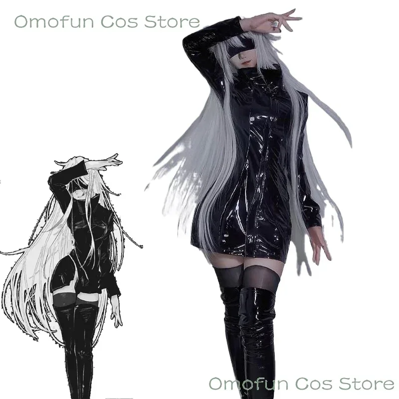 

ZA01 Gojo Satoru Cosplay Costume Wig Gendswap Black Suit Halloween Anime Comic Event Party Fancy Clothes for Women1Lm@