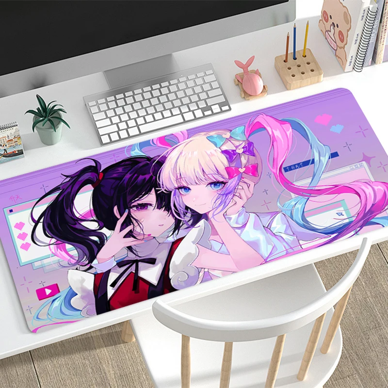 Mousepad Needy Girl Overdose Office Computer Desk Mat Keyboard Mouse Pad Laptop Cushion Large Non-slip Deskpad PC Anime Mousepad