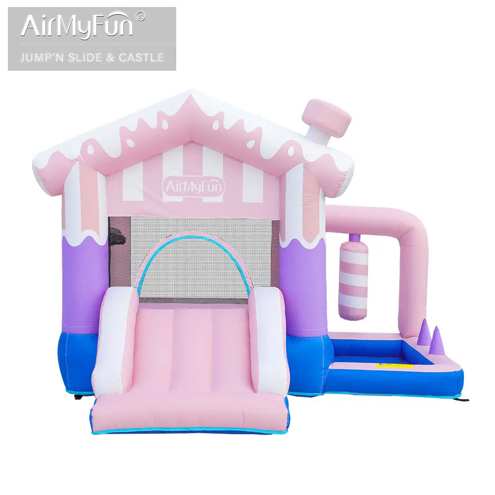 New hot selling pink inflatable castle for children jumping inflatable bouncing castle bounce house inflatable