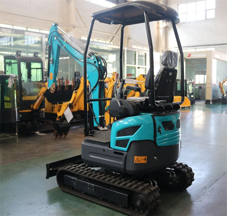 Earth Moving Machinery 1.5ton 0.8ton Micro Mini Excavator with Free Bucket for Sale