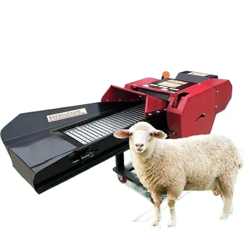 آلة العجن المقصلة، آلة تقطيع العشب المنزلية السميكة لتربية الماشية والأغنام #1