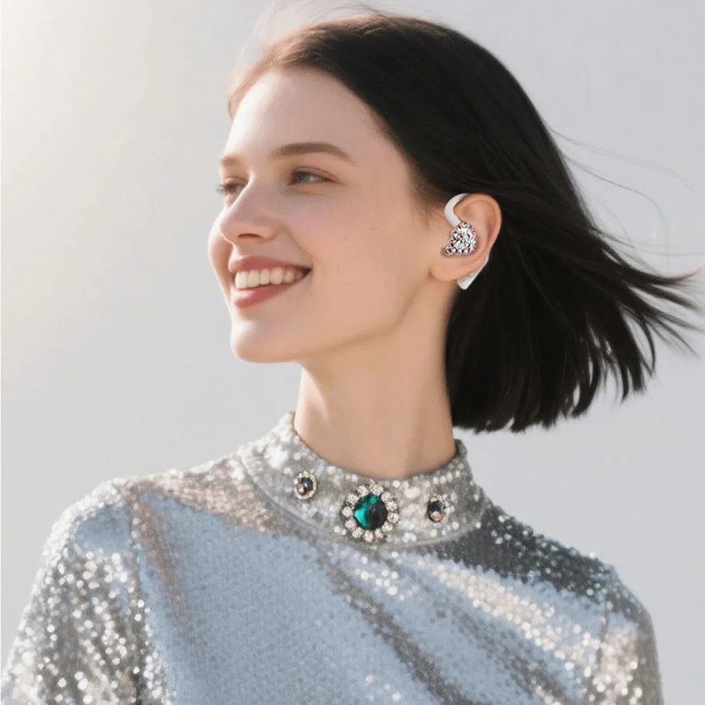 Lafitear LT-BTX Bluetooth 5.3 ワイヤレスアップグレードケーブルイヤホンヘッドセットイヤーフック充電ケース付き QDC Cpin IMEs