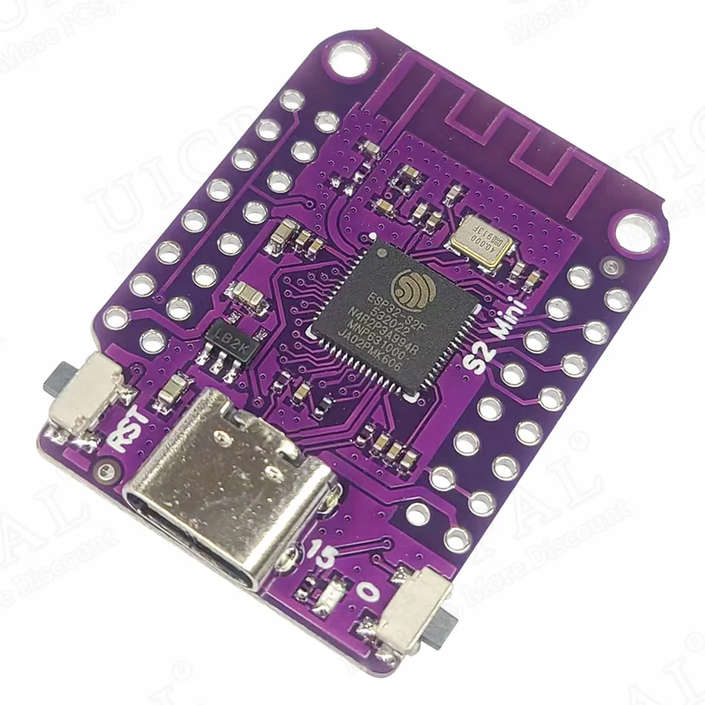 ESP32 S2 MINI 2.4G WIFI Module for IoT Development Board 4MB Flash 32PIN USB Type-C 2MB PSRAM ESP32-S2