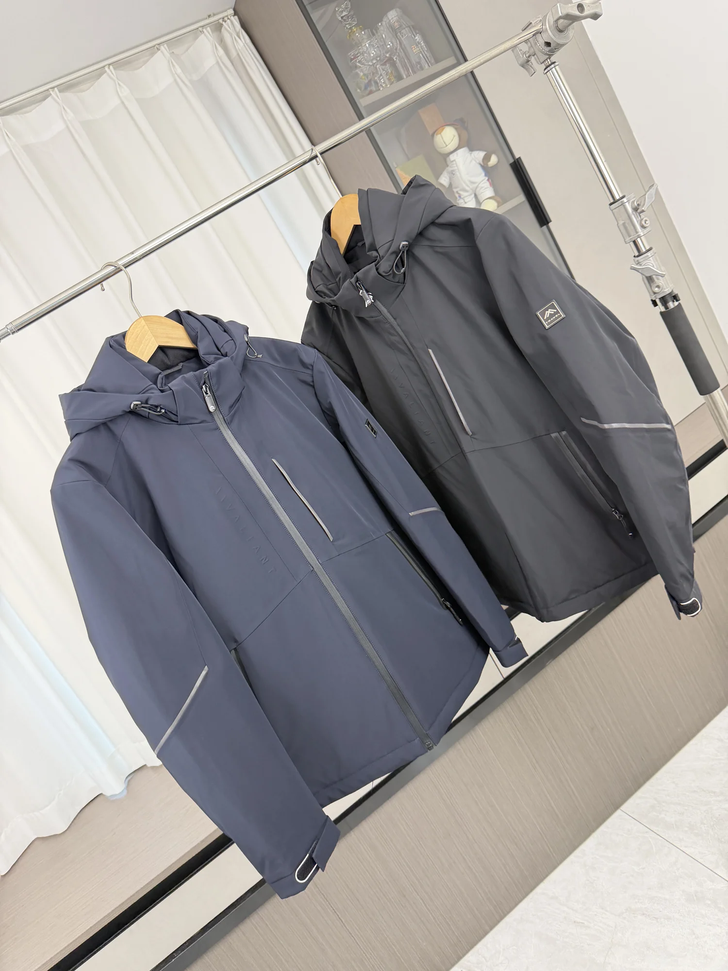 High-End Detachable Inner  Men's down Jacket Outdoor Windproof Warm Fashion Urban Style Long Sleeve Duck down Coat