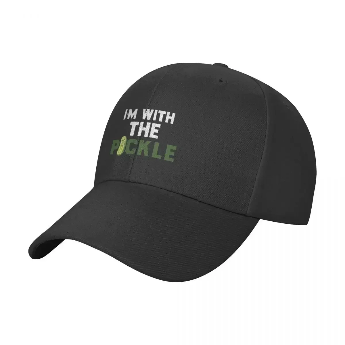 2026 I'M WITH THE PICKLE SHIRT Baseball Cap summer hat custom Hat Sunscreen Golf Wear Men Women's