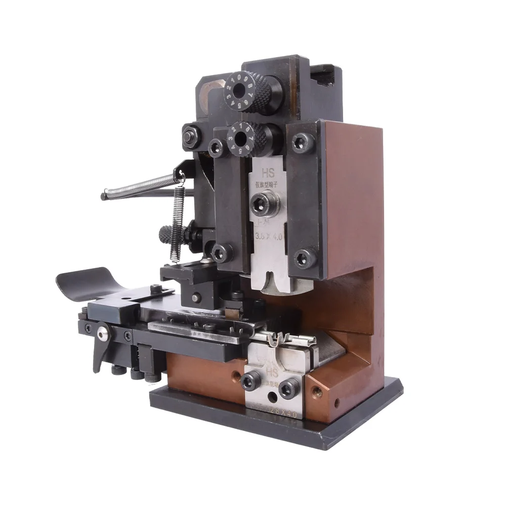 

20+ Years Manufacturer's Customized Precision Flag-shaped Crimping Die 30mm Slide Stroke For Cable Manufacturing Equipment