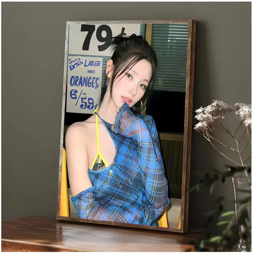 Lovely Kpopvocalist C-Cho Mi Yeon Poster Modern Wall Art Bedroom Living Room Print Unframed