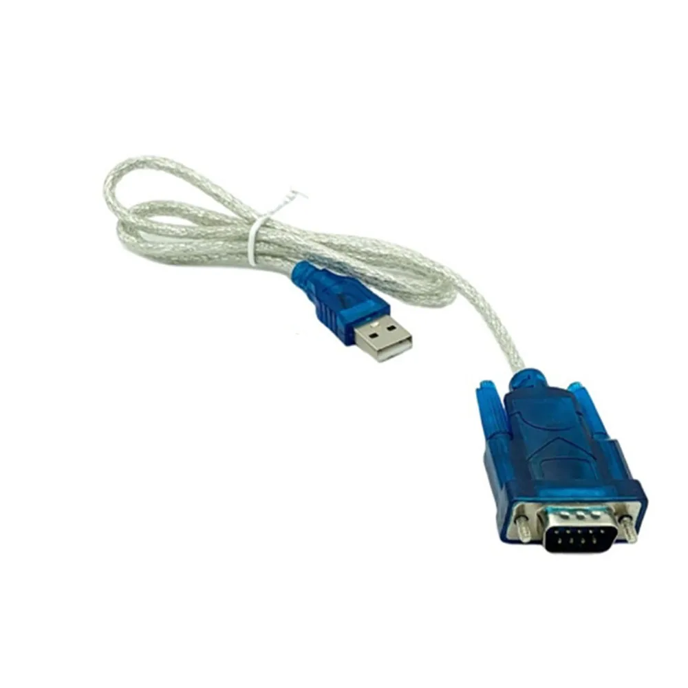 High Quality USB 2.0 to Serial RS-232 DB9 9Pin Chipset SUPPORT Adapter USB RS232  Cable  Converter