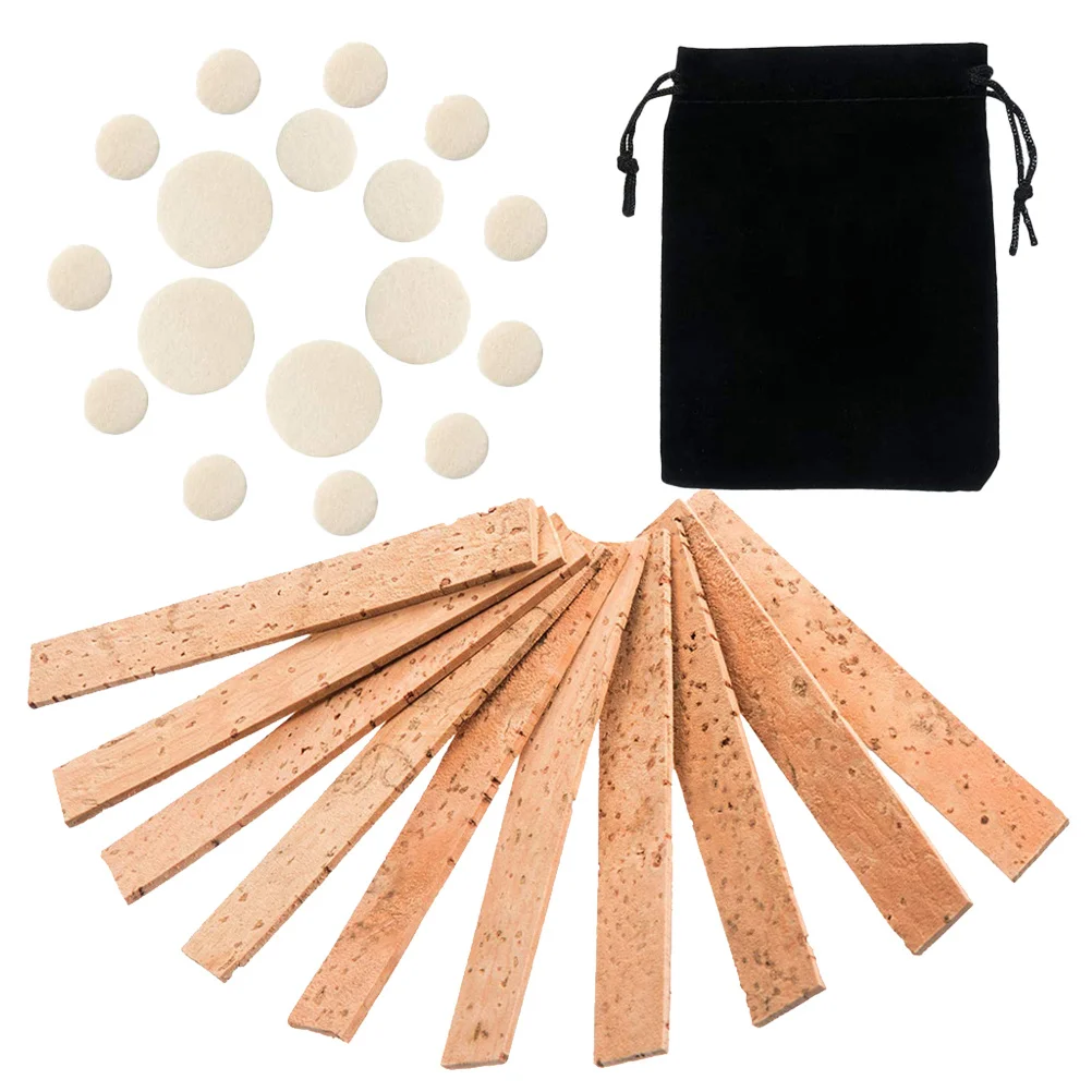 

1 set 1 Set Of Clarinet Key Cork Pad Durable Cork Sheet For Instrument Repair Maintenance Essential Clarinet Parts Woodwind