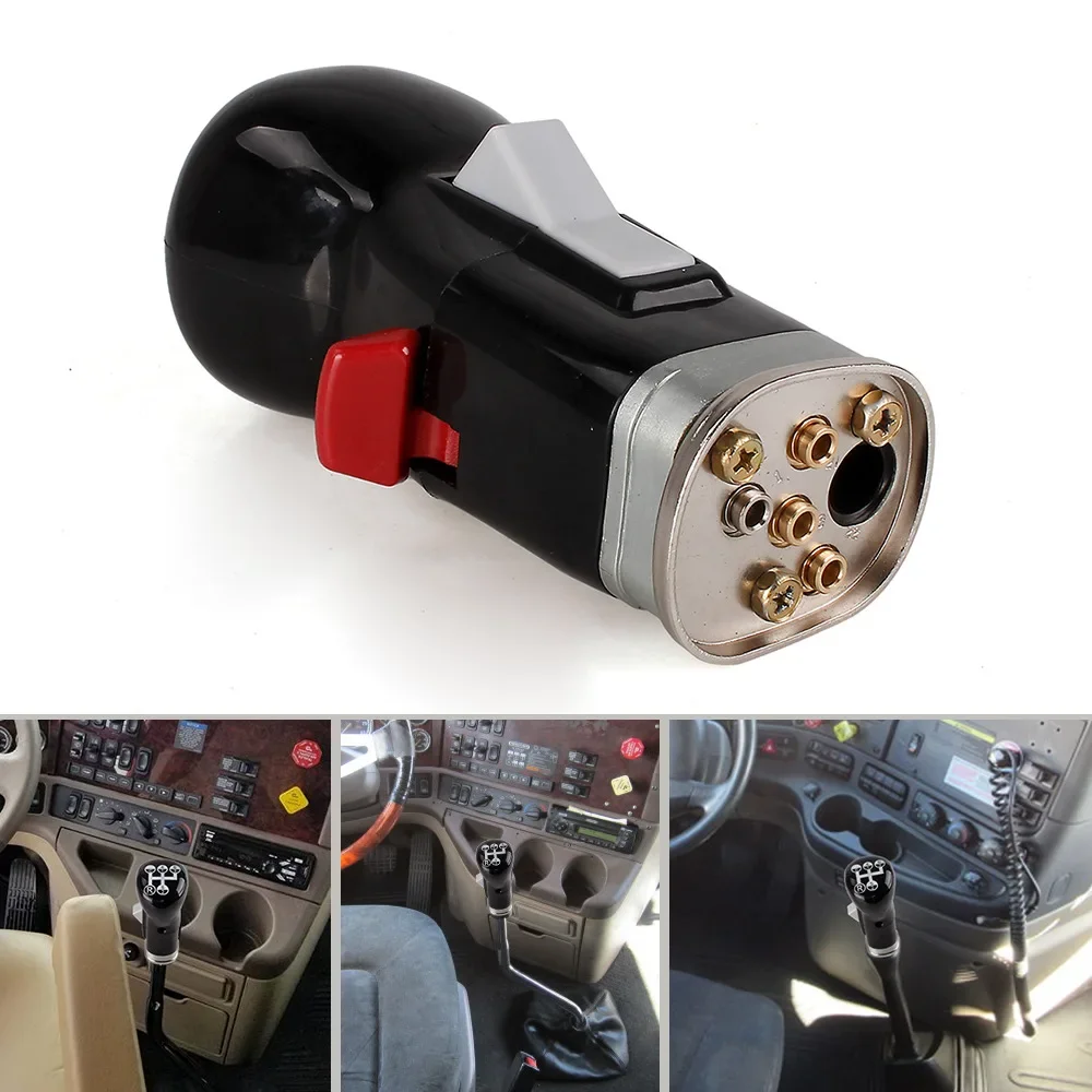 OE:4630490500 1655853 276827 6 Speed+2 Switch ABS+Metal Tractor Truck Gearshift Lever Gear Shift Knob For VOLVO FH FM TRUCK