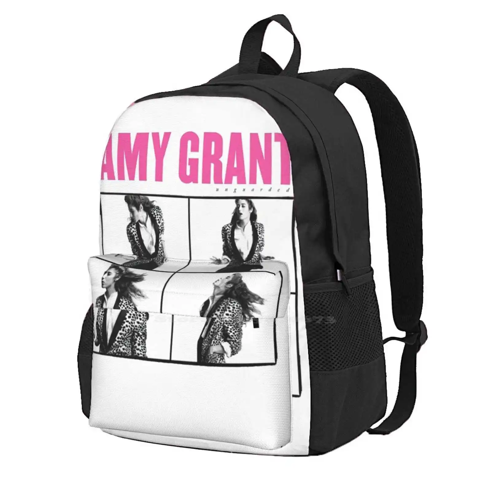 The Best Song Collage Large Capacity School Backpack Laptop Bags Musician Cool Classic Sound Lyric Cute Musical Singer Retro