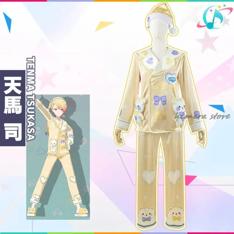 

2025 New Project Sekai Colorful Stage Cosplay PJSK Hanasato Minori Aoyagi Toya Cosplay Game Costume Cute Pajamas Party Suit ★ ★