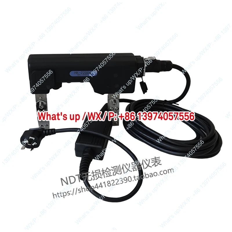 كاشف عيوب الجسيمات المغناطيسية المحمول AC/DC، كاشف عيوب نير الكهرومغناطيسي، إضاءة الضوء بالأبيض والأسود #4