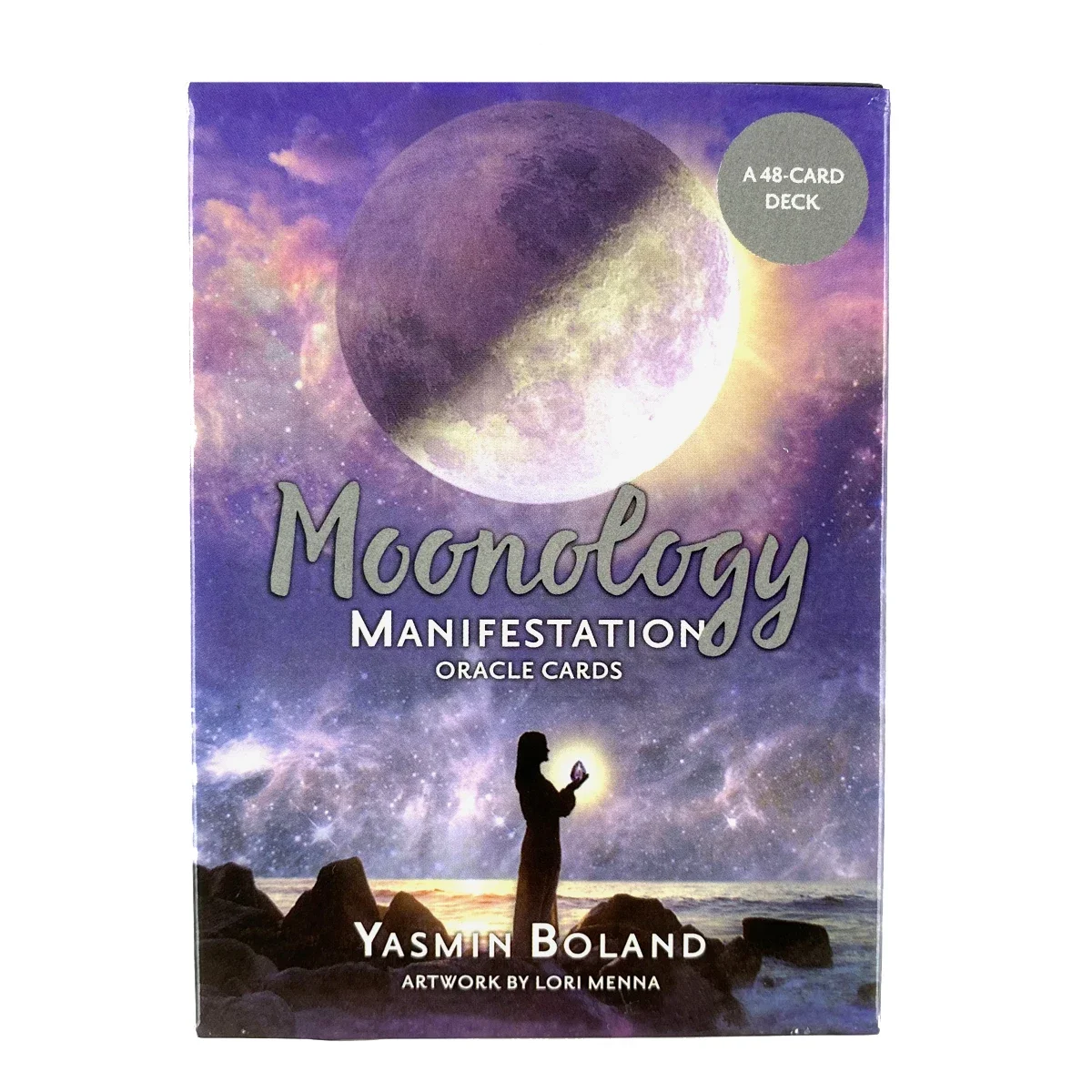 Moonology Manifestation Oracle Cards Leisure Party Table Game High Quality Fortune-telling Prophecy Tarot Deck With PDF Guide