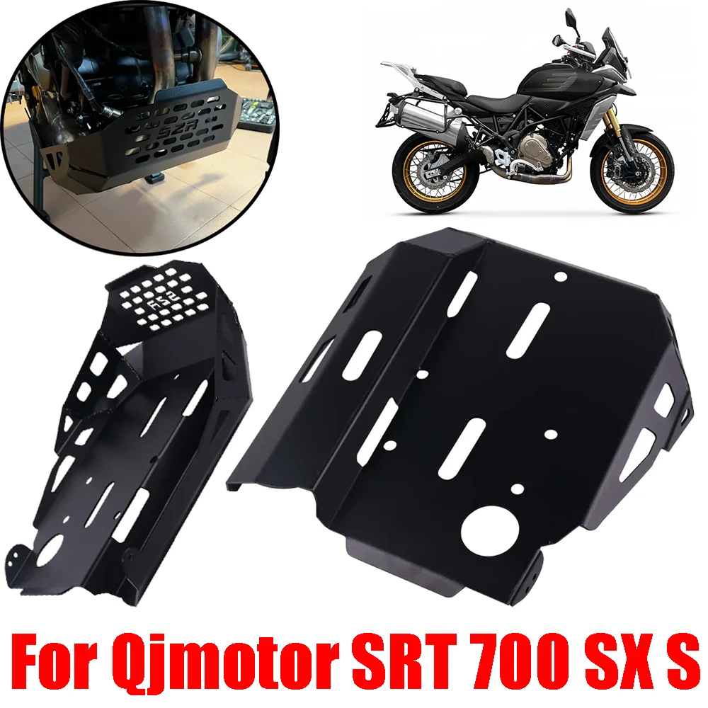 

For Qjmotor QJ SRT 700 SX S SRT700S SRT700SX Motorcycle Engine Protection Cover Base Bash Guard Skid Plate Belly Pan Protector
