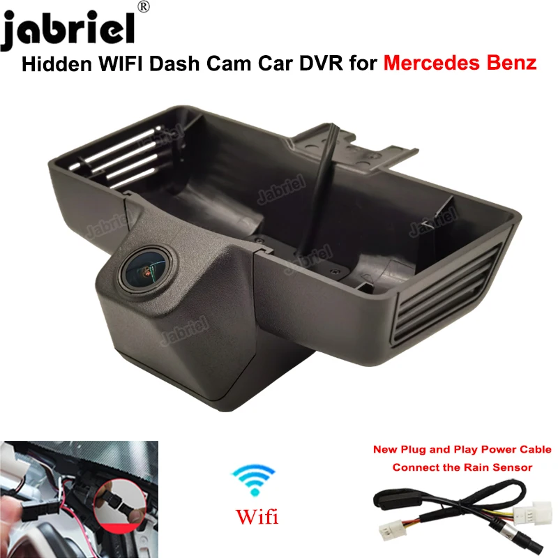 Jabriel Car DVR 1080P Wifi Dash Cam for Mercedes Benz G500 G350 G350d G55 G63 G65 for Mercedes Benz G Class w463 w463a 2007-2018