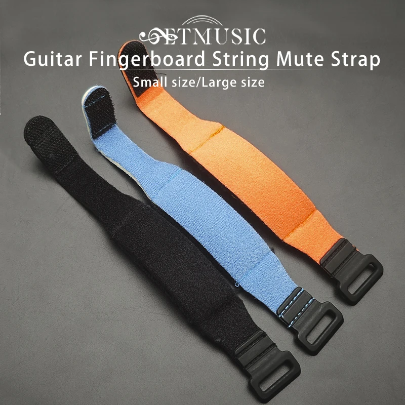 

50Pcs Guitar Fingerboard Wrap String Mute Strap Muter Fretboard Muting Wraps for Acoustic Classic Guitar