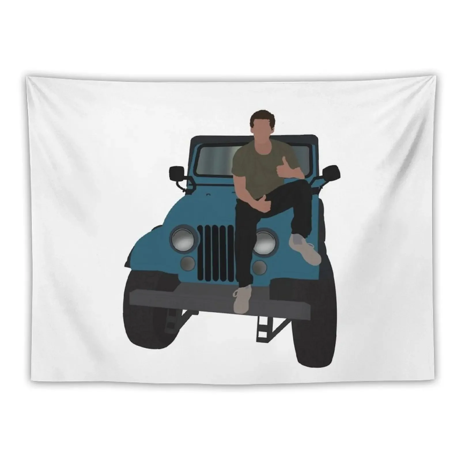 

Dylan O’Brien Tapestry Art Mural Carpet Wall Wall Decoration Items Room Design Tapestry