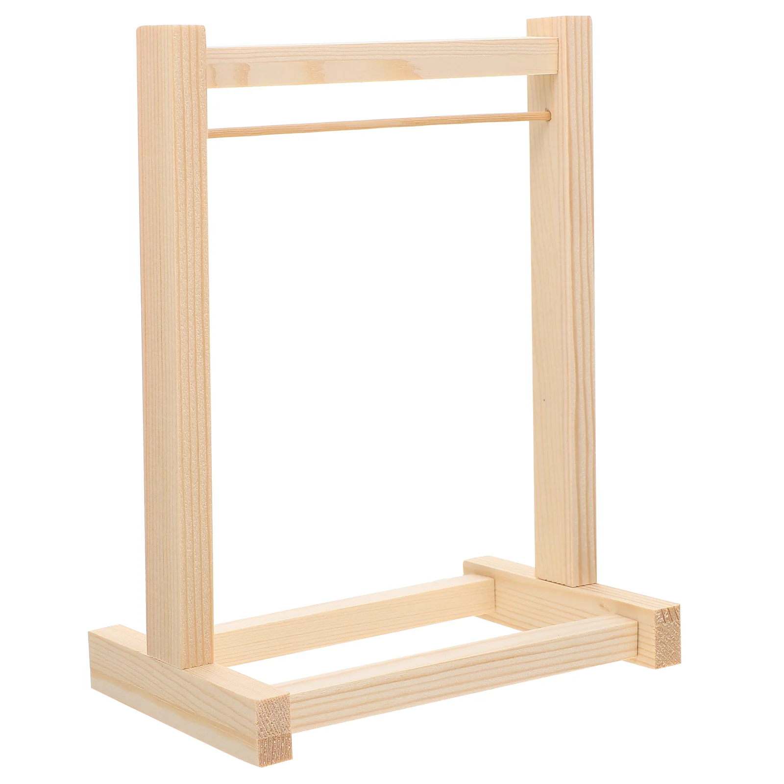 Hanger Coat Hanging Rack 's Clothes Small Dollhouse Garment Holder Toy Baby Dolls