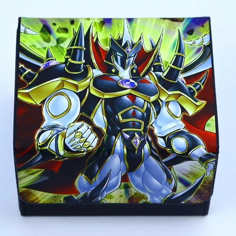 Yu-Gi-Oh! Card Case Evil Hero Neos Lord Dark Contact Fusion Diy Portable Collection Card Storage Box Anime Action Toy Figures