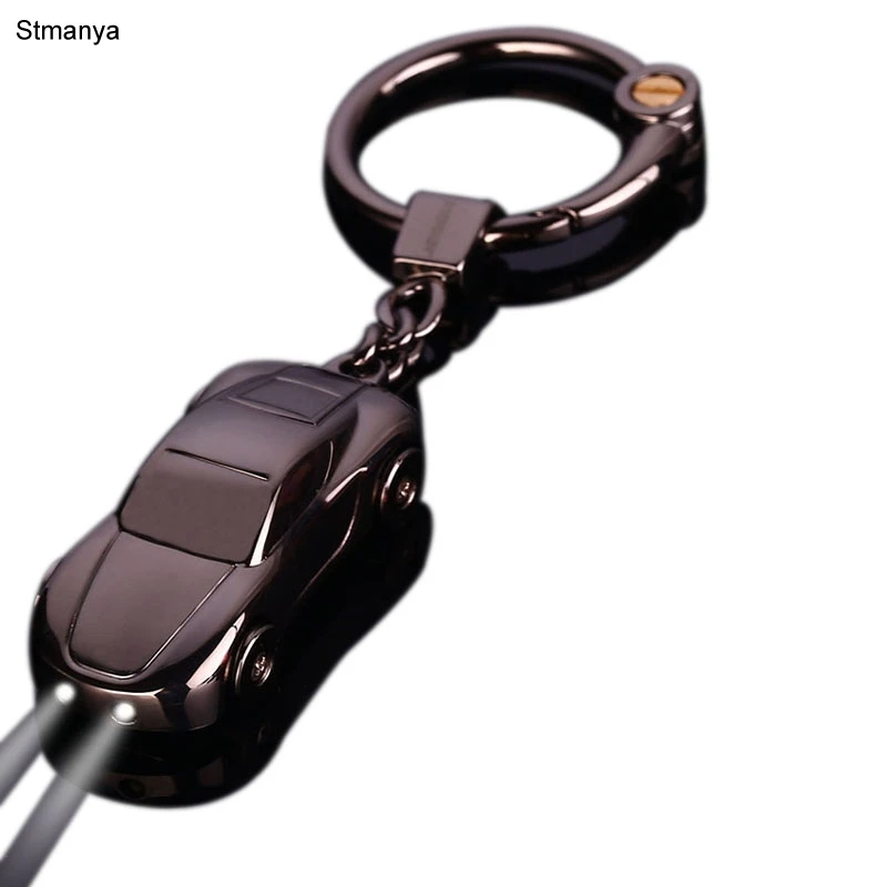 Car Keychain - Best Gift Men's Metal high quality Keychain Key Holder Zinc Alloy Pendant Couple Key Chain (with Box) 17385