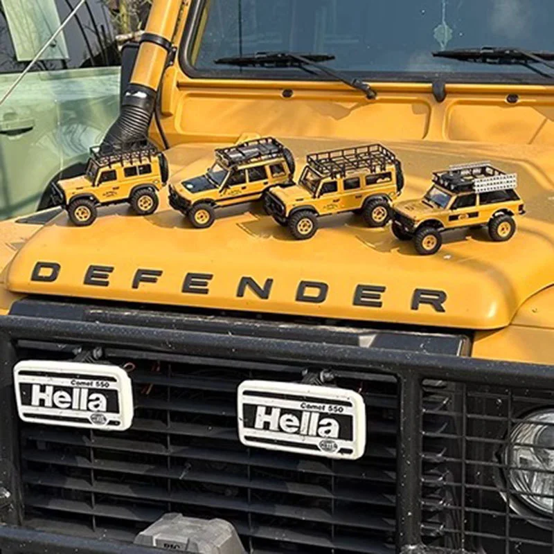 FMS 1:24 FCX24M Camel Trophy Series RC Veicolo fuoristrada telecomandato Modello di veicolo elettrico a quattro ruote Auto da arrampicata giocattolo RTR