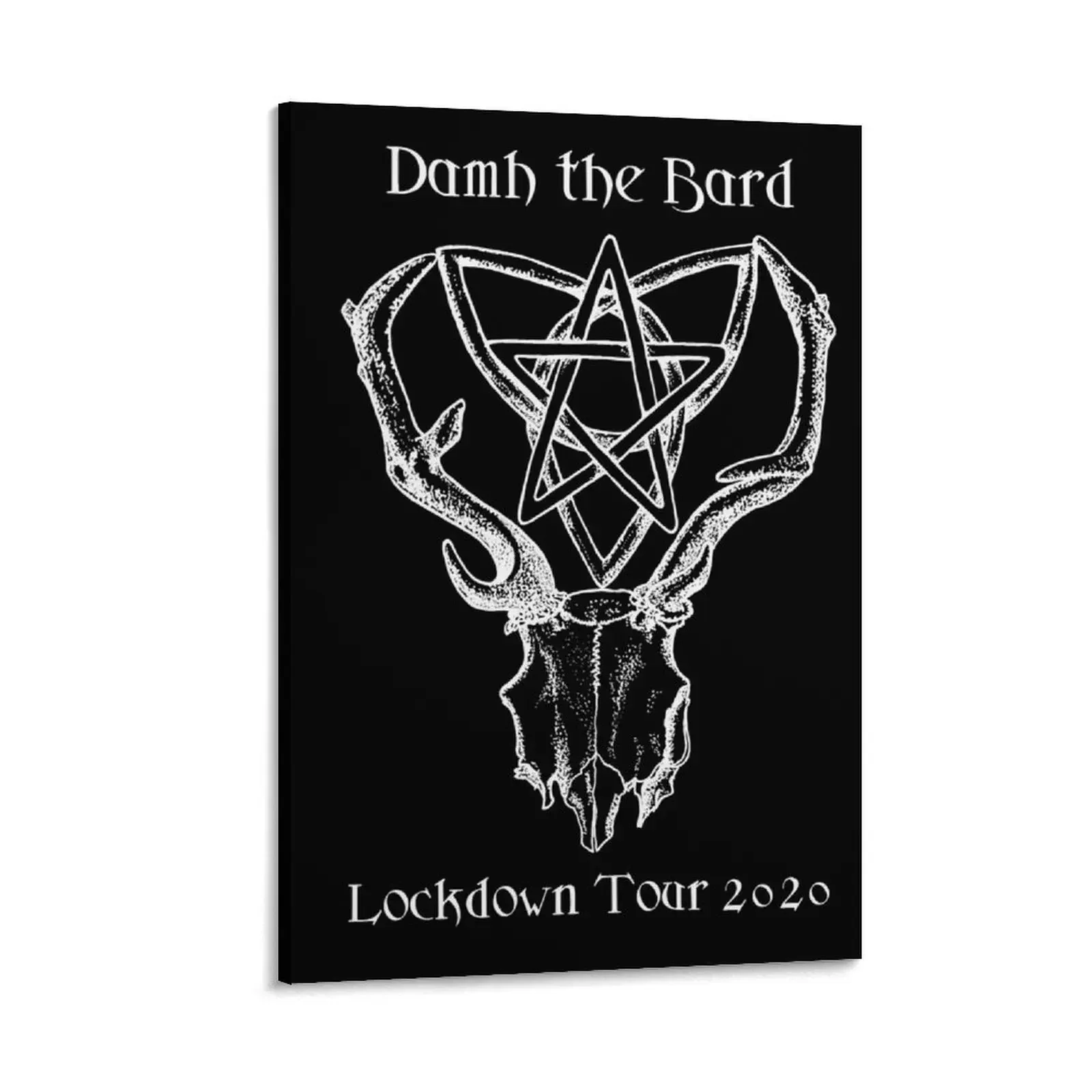 

Official Lockdown Tour 2020 (White image on a transparent background) Canvas Painting cute room decor anime interior paintings
